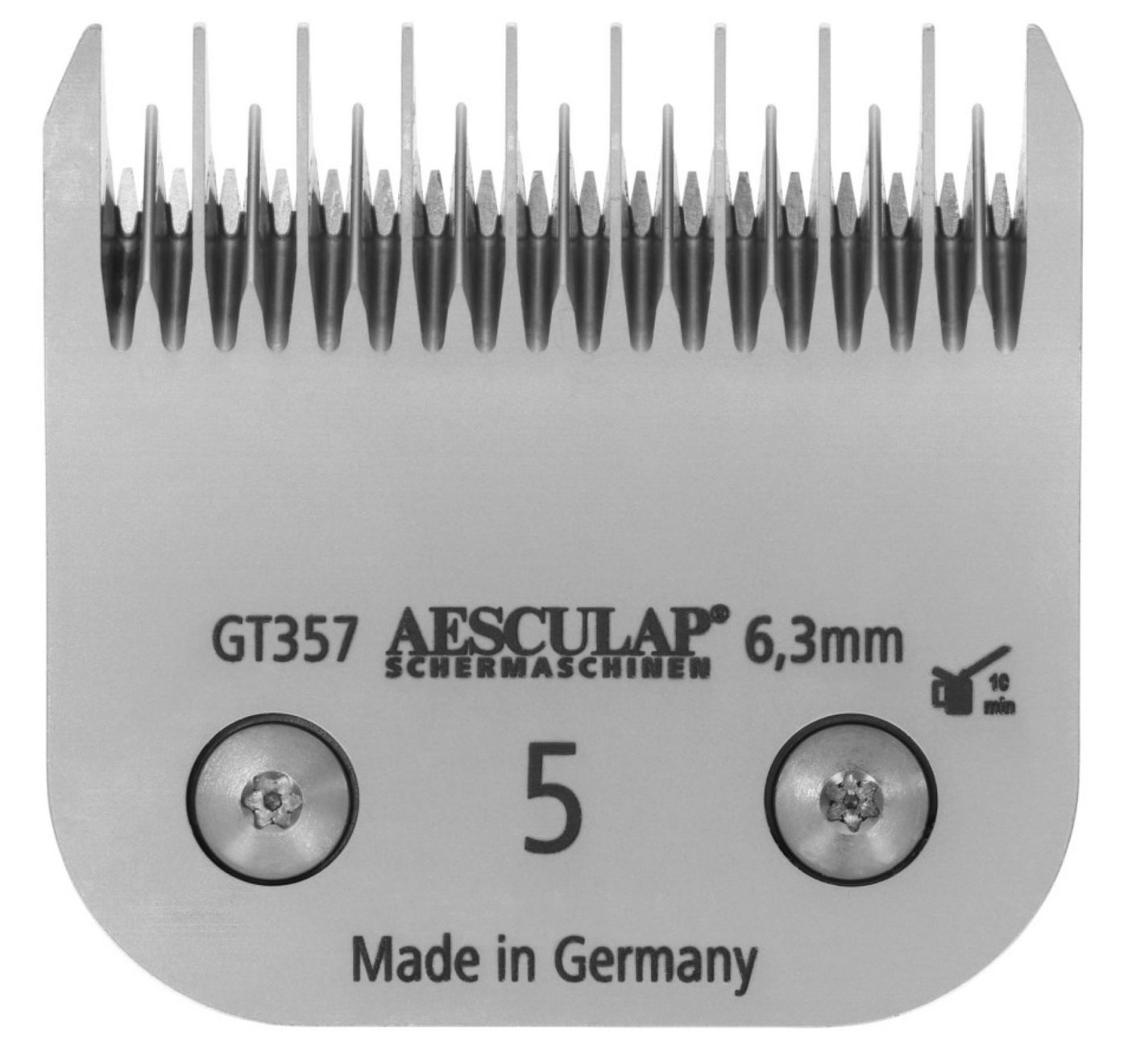 Kerbl Ersatzscherkopf Kerbl Aesculap 5 Scherkopf 6,3 mm SnapOn GT357