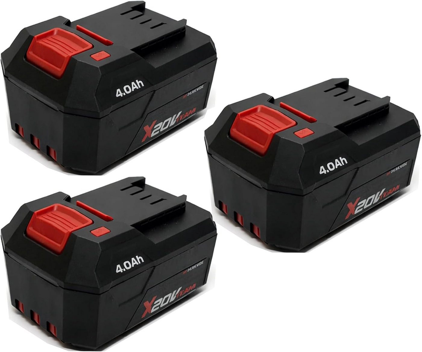 Parkside 3 Stück 20V 4Ah Akku Lithium Ionen 4 Ah Serie Parkside X20V Akku (20 V) Bild 2