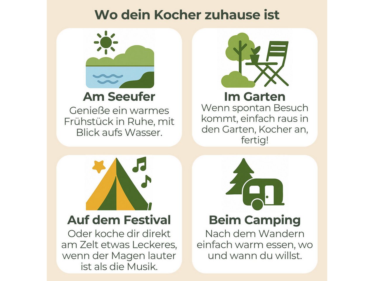 BlueCraft Gaskocher Notfall Kocher Campingkocher 2 flammig 4,4 kW mit Gasflasche (leer), (mit Schlauch 100 cm und Gas Regler Druckminderer Gasherd Gas-Kochfeld), Notfall Kocher Stromausfall mit Propan Gasflasche 11kg ungefüllt-leer Bild 3