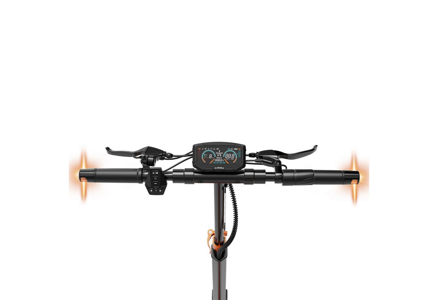 RCB E-Scooter D7 Ultra mit Straßenzulassung NFC Blinker App bis 100km Reichweite, 500 W, 20 km/h, 1600 W Peakleistung, bis 150 kg Gesamtmasse Bild 3