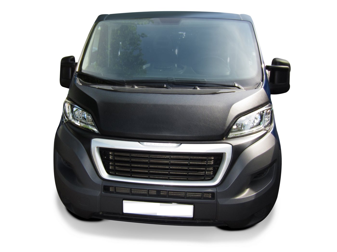 auto-bra Autoplane Steinschlagschutz kompatibel mit Ducato Boxer Jumper 2014 - Bonnet BRA, Motorhaubenschutz, Haubenbra, Steinschlagschutz, Insektenschutzmaske. Bild 4