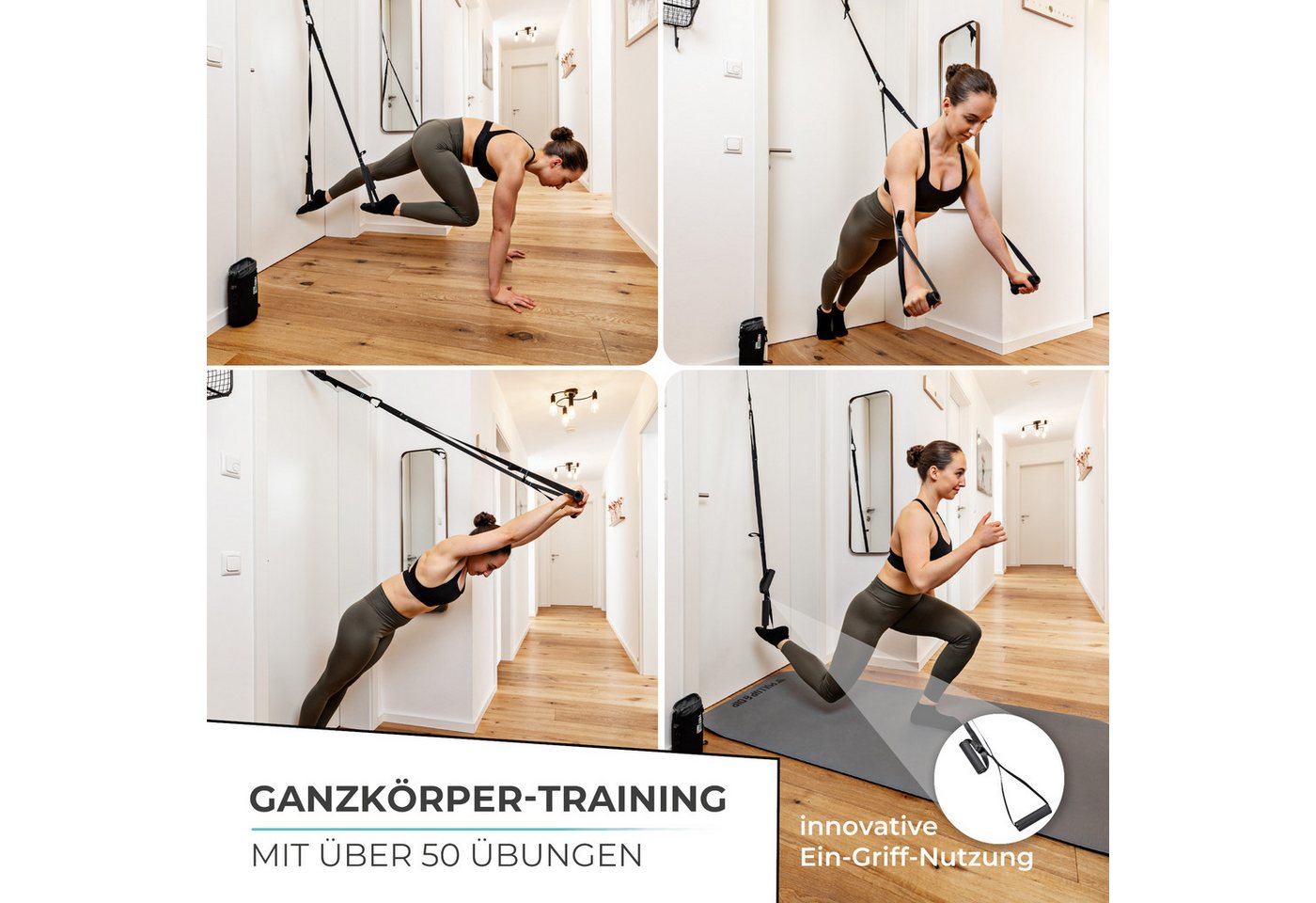 Pullup & Dip Schlingentrainer FREESIXD Pocket - Mobiler mini Schlingentrainer für indoor & outdoor Bild 4