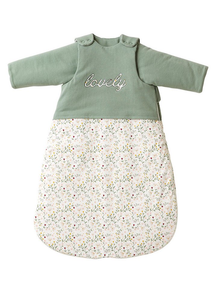 vertbaudet Babyschlafsack Baby Winterschlafsack BLUMENZAUBER, Winterschlafsack, 3 TOG