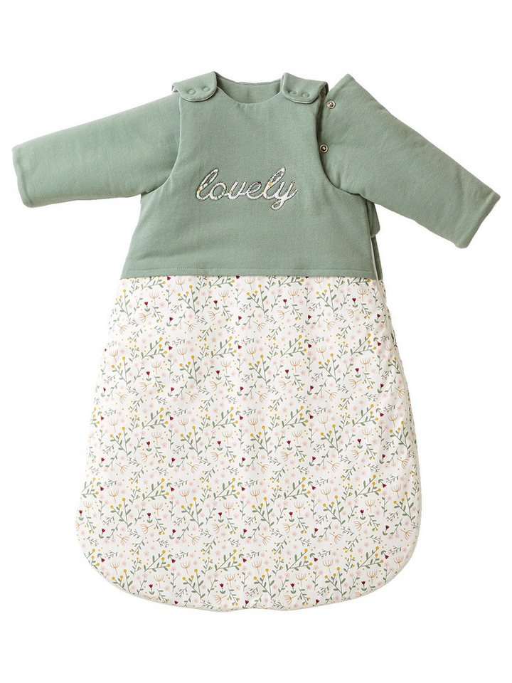 vertbaudet Babyschlafsack Baby Winterschlafsack BLUMENZAUBER, Winterschlafsack, 3 TOG Bild 4