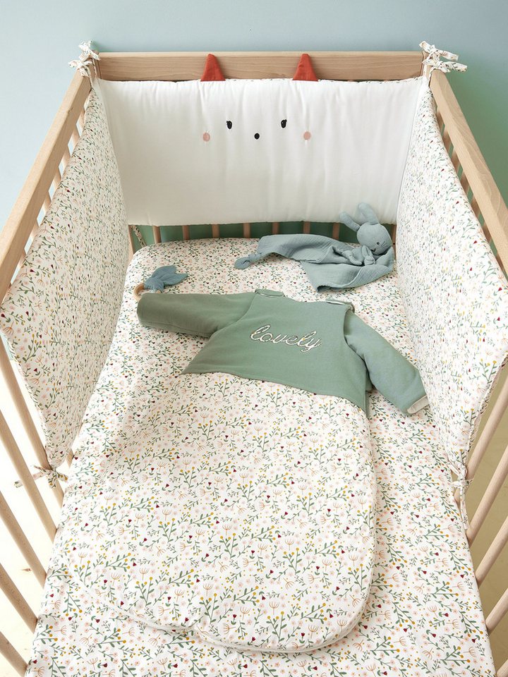vertbaudet Babyschlafsack Baby Winterschlafsack BLUMENZAUBER, Winterschlafsack, 3 TOG Bild 5