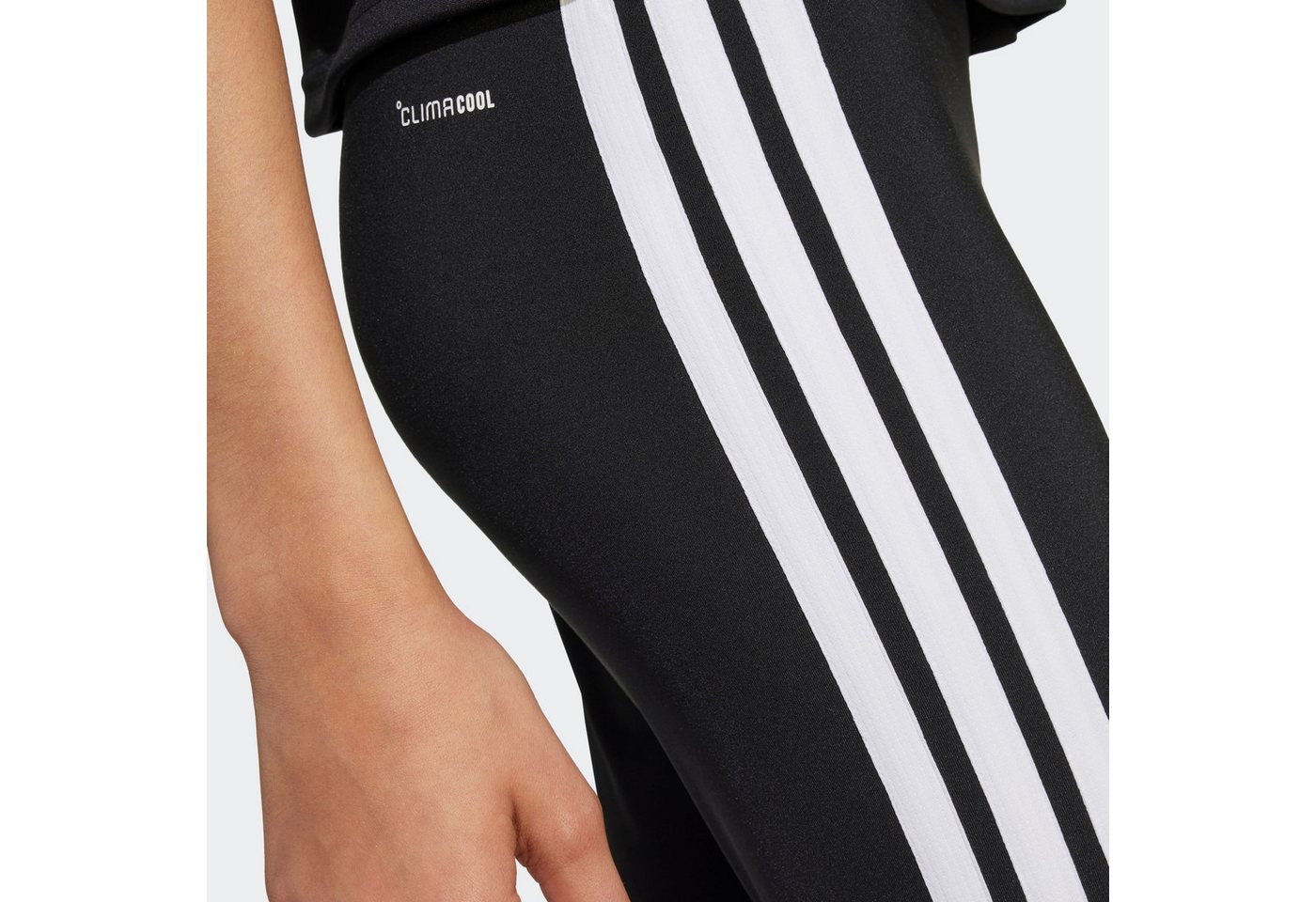 adidas Sportswear Trainingstights TRAIN ESSENTIALS 3-STREIFEN KIDS LEGGINGS für Kinder, mit climacool® Technologie, aus Polyester
