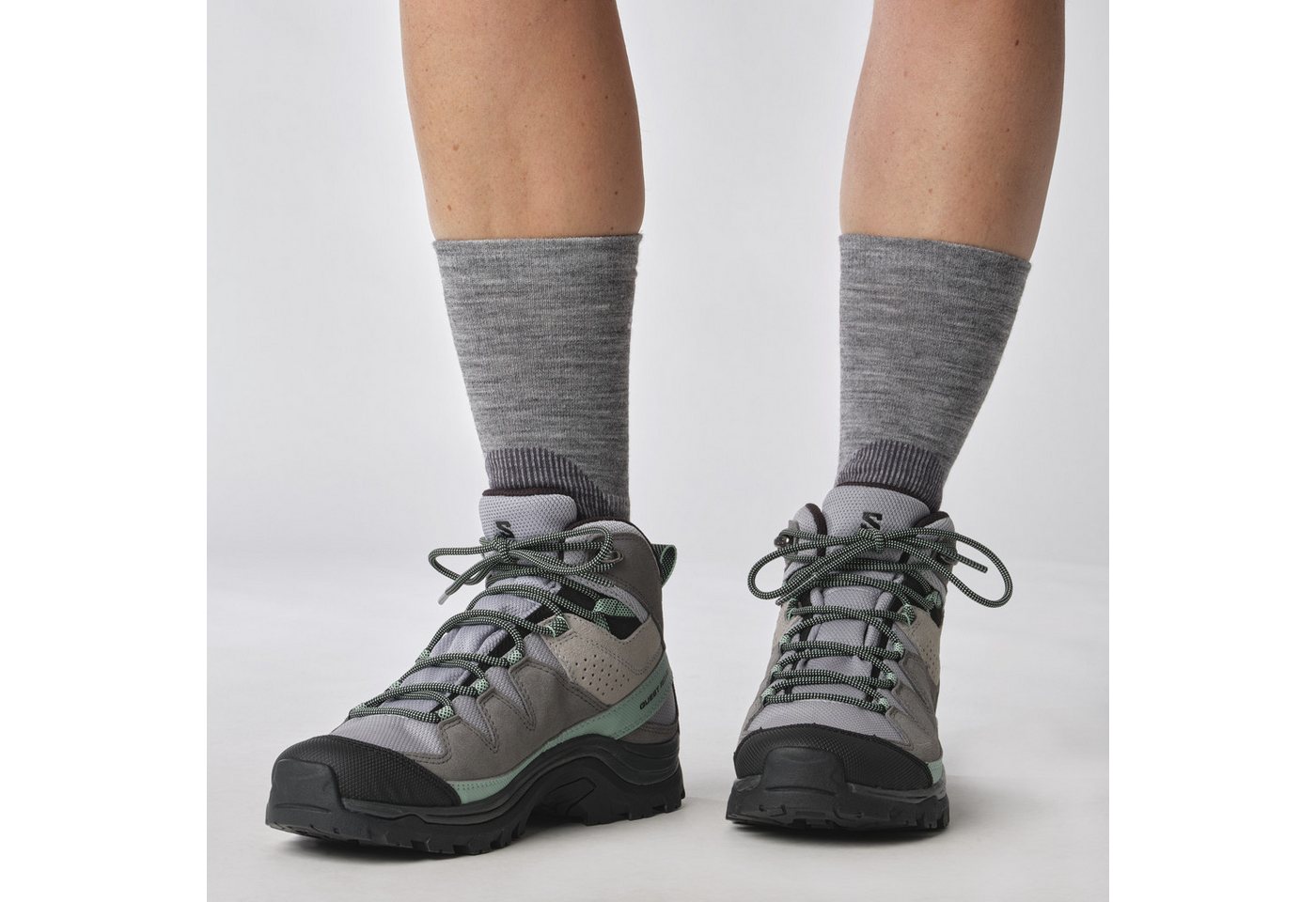 Salomon Sportsocken X ULTRA ACCESS CREW 2-PACK im 2er-Pack, für sportliche Aktivitäten, in den Größen S bis XL Bild 3