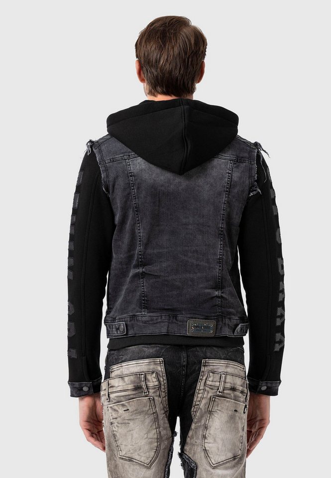 Cipo & Baxx Outdoorjacke Jacke mit abnehmbarer Innenjacke