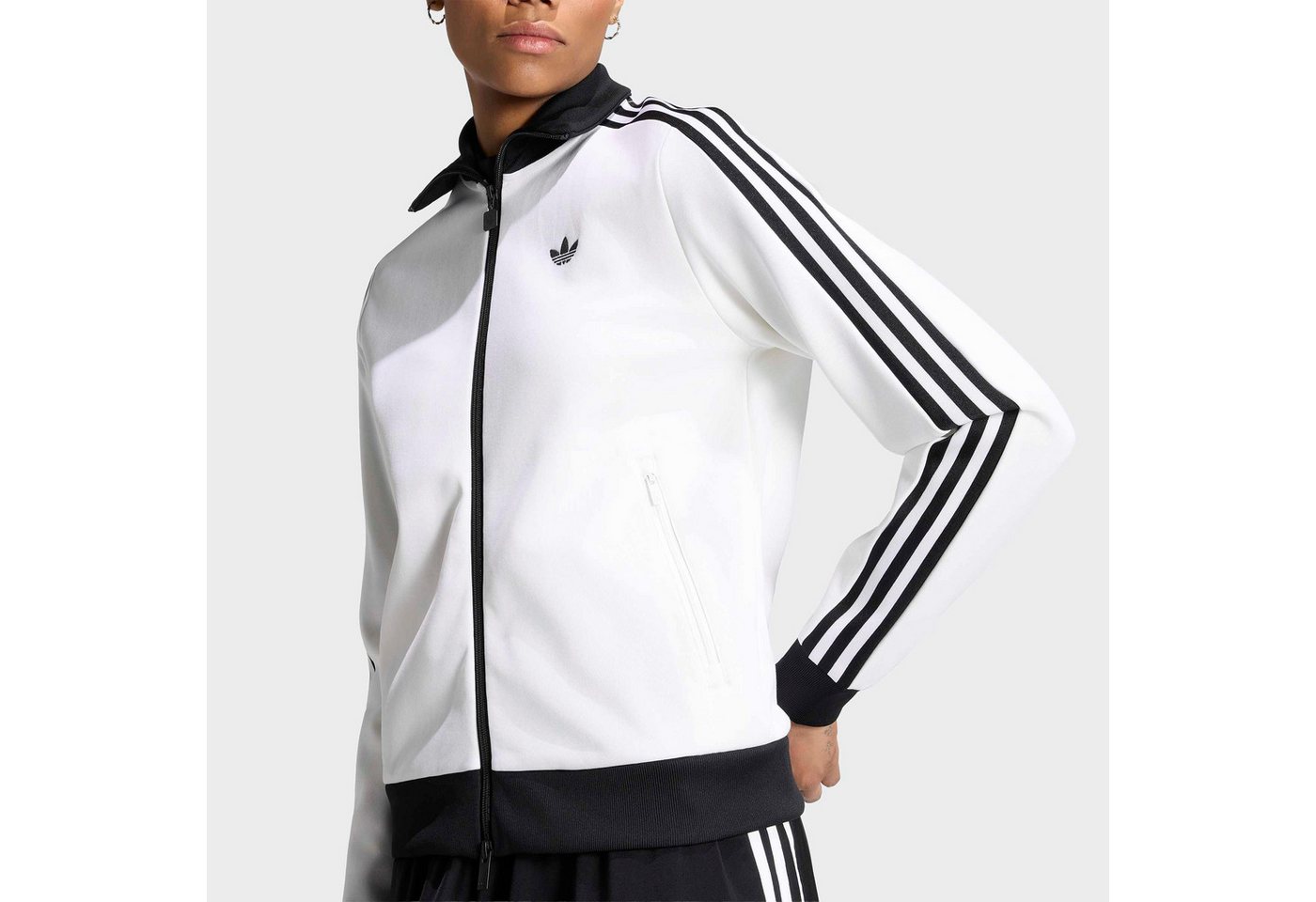 adidas Originals Trainingsjacke CLASSIC ORIGINALS für Erwachsene, mit Reißverschluss, aus Baumwolle