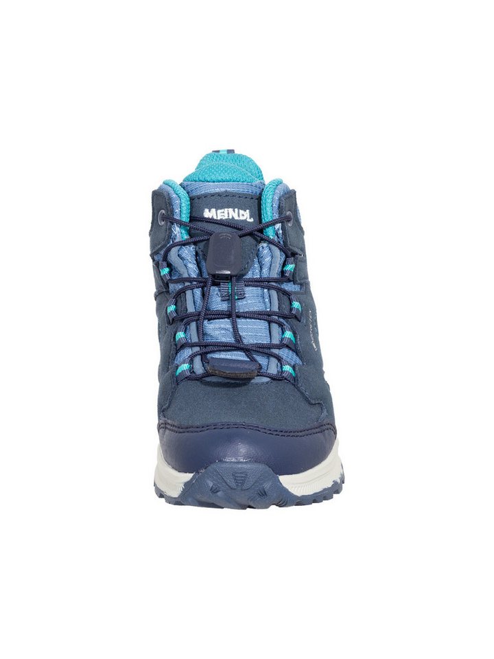 Meindl Meindl Kivo Junior Mid GTX jeans/türkis Wanderschuh Herausnehmbares Best-Fit-Fußbett für optimalen Sitz bei Kinderfüßen Bild 3