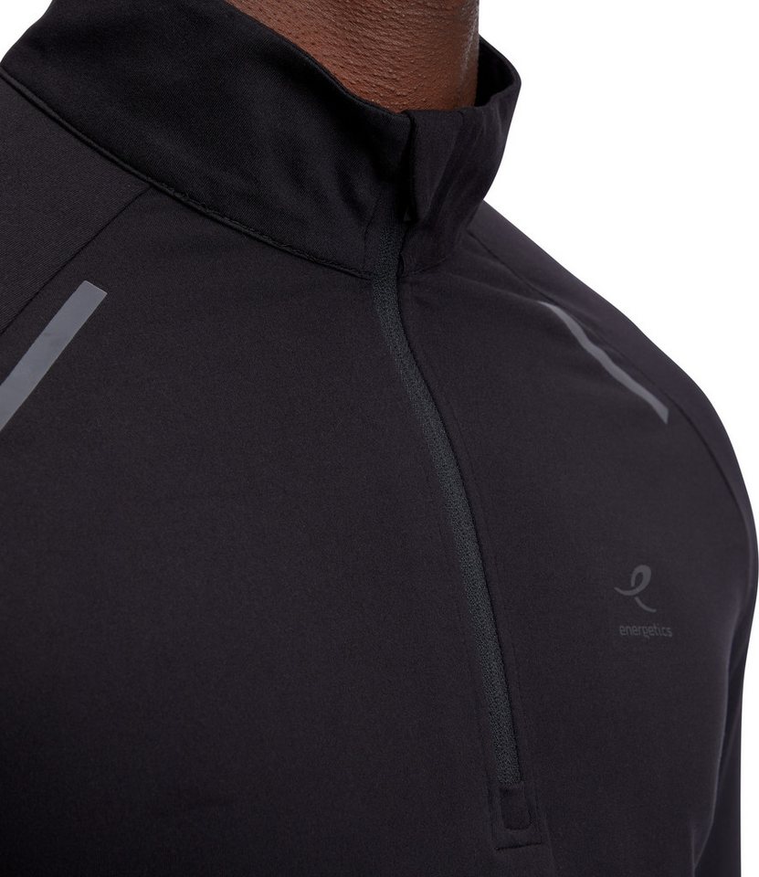 Energetics Laufshirt HE.-LANGARMSHIRT CUSCO IV M Rollkragen, Half Zip, für Sport-Outfits, mit DRY PLUS-Technologie Bild 5