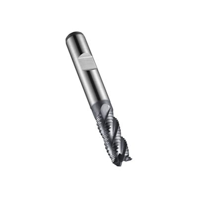 Schruppfräser DIN 844 K AlCrN DIN 1835B – Weldon-Schaft C90812.0, 12mm