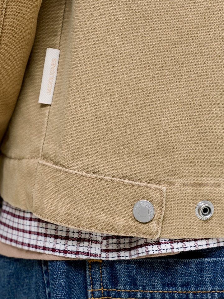 Jack & Jones Outdoorjacke JORCHAMBERI WORKER JACKET SN Baumwolle Bild 5