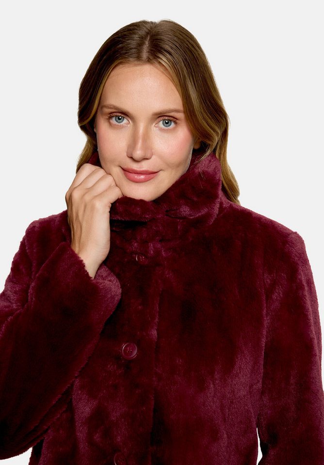 Betty&Co Outdoorjacke Damen mit Kunstfellkragen Bild 2