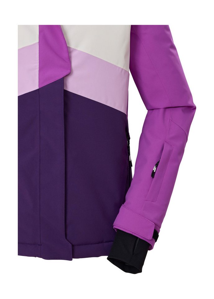 Killtec Skijacke KSW 196 GRLS SKI JCKT Wind- und wasserdichte Skijacke mit verstellbaren Details