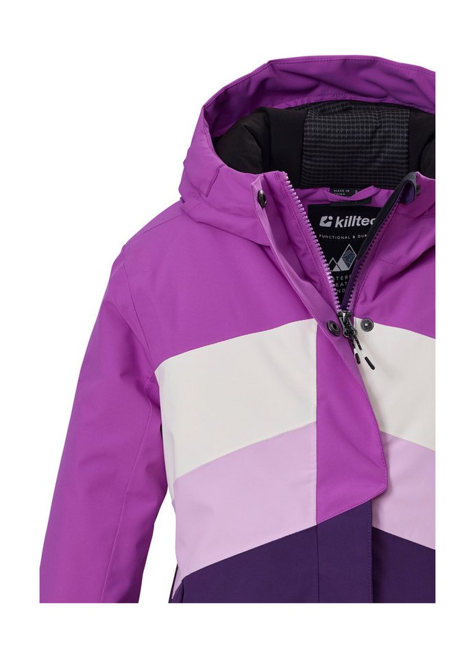 Killtec Skijacke KSW 196 GRLS SKI JCKT Wind- und wasserdichte Skijacke mit verstellbaren Details Bild 4