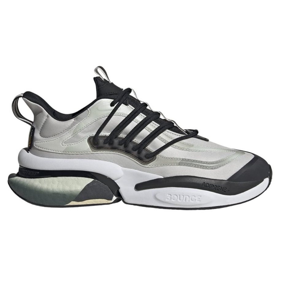 adidas Performance AlphaBoost V1 grau/schwarz/silber Herren Laufschuh Bild 4