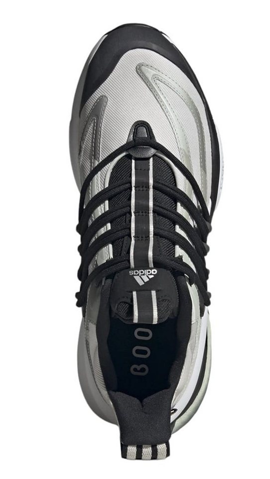 adidas Performance AlphaBoost V1 grau/schwarz/silber Herren Laufschuh Bild 5