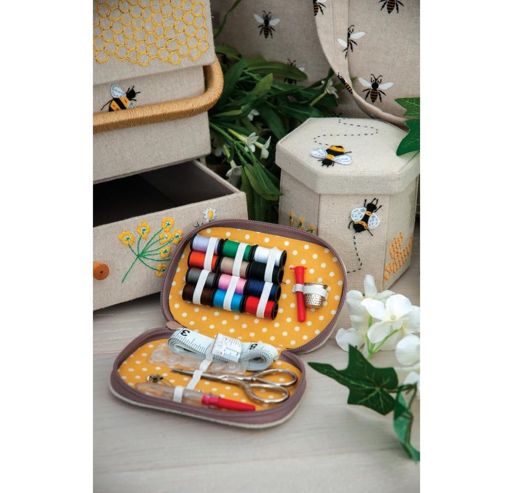 Hobby Gift Aufbewahrungstasche - Reiseetui Nähset gefüllt ideal für Reisen Bild 2