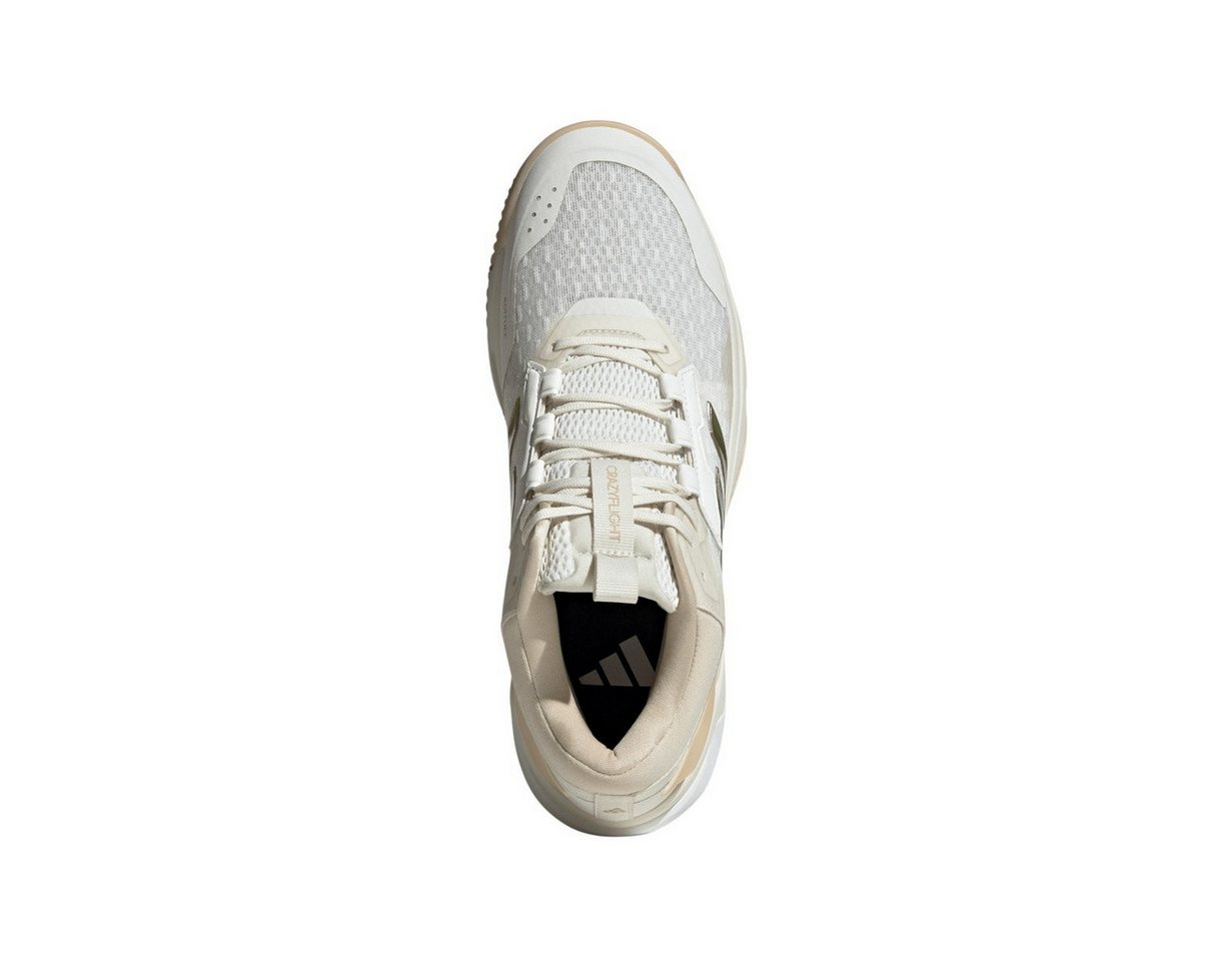 adidas Performance Hallen-Indoorschuhe CrazyFlight 6 Mid weiss/gold Damen Badmintonschuh Bild 5
