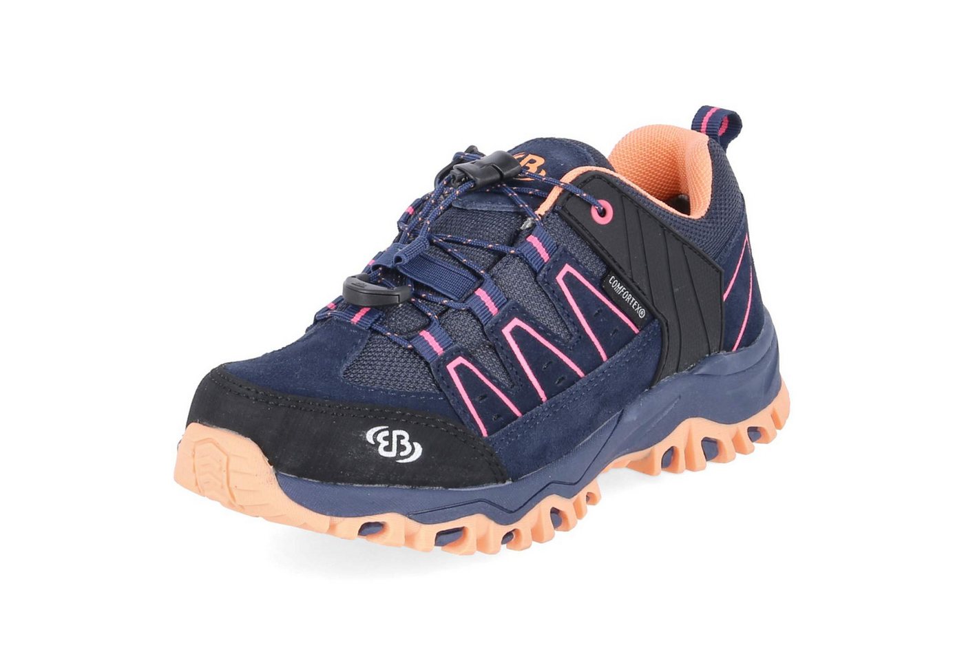 BRÜTTING Brütting Sneaker Low 421192 Jungen Leder & Textil blue Trekkingschuh Bild 2