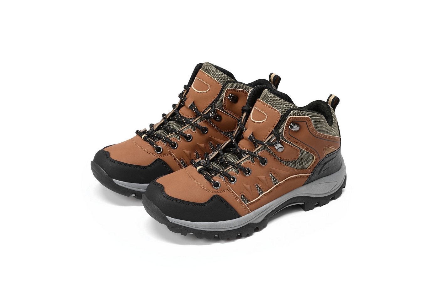 YOUTHUP Herren High-Top Trekking Wanderschuh bequem & atmungsakitv Bild 3