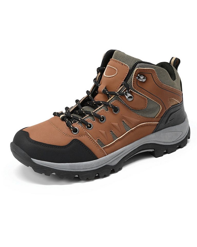 YOUTHUP Herren High-Top Trekking Wanderschuh bequem & atmungsakitv Bild 5
