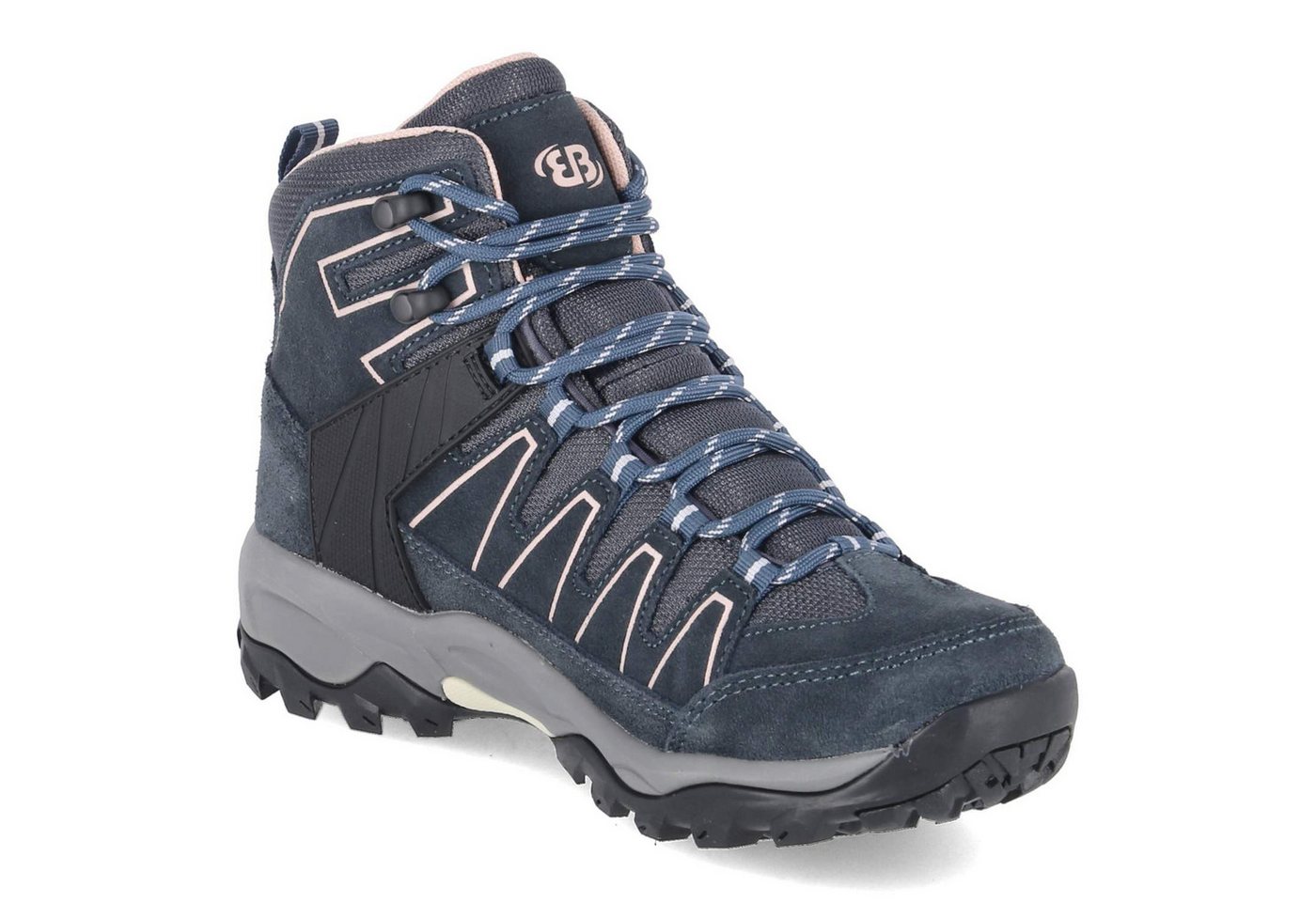 BRÜTTING Brütting Boots 221382 Damen Leder & Textil blue Trekkingschuh