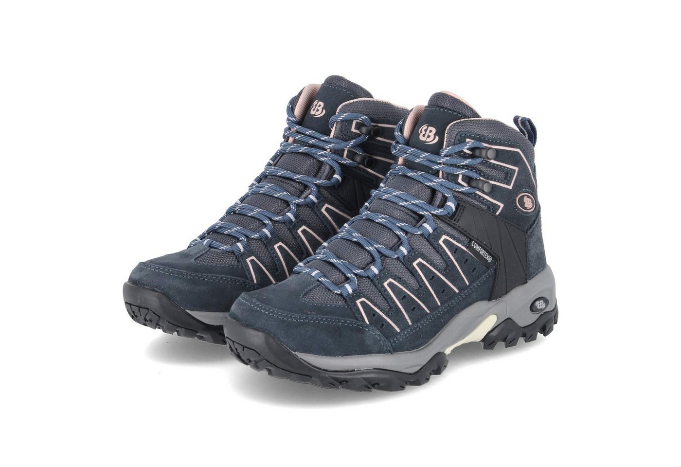 BRÜTTING Brütting Boots 221382 Damen Leder & Textil blue Trekkingschuh Bild 5