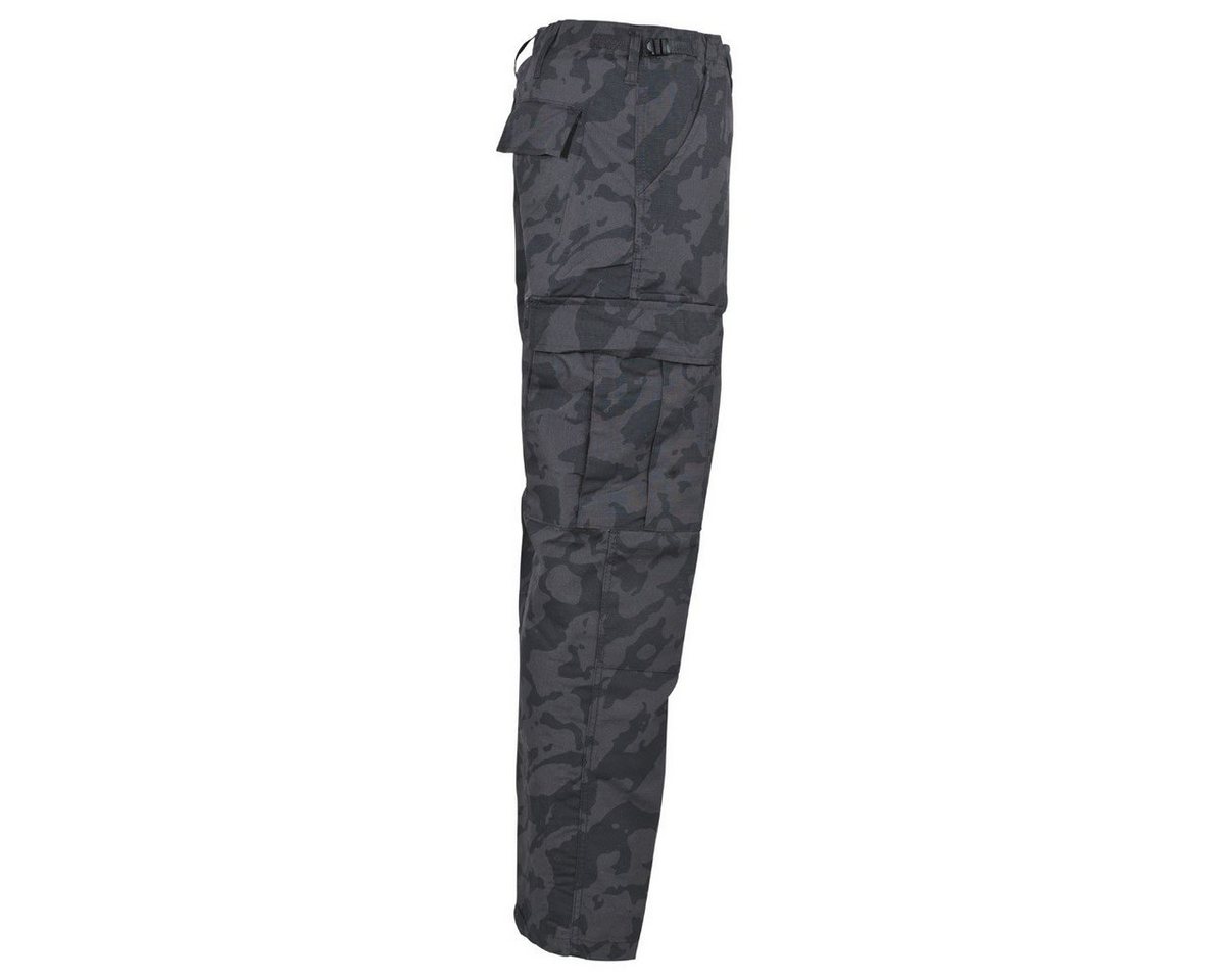 MFH Outdoorhose US Kampfhose, BDU, Rip Stop, night-camo Bild 2
