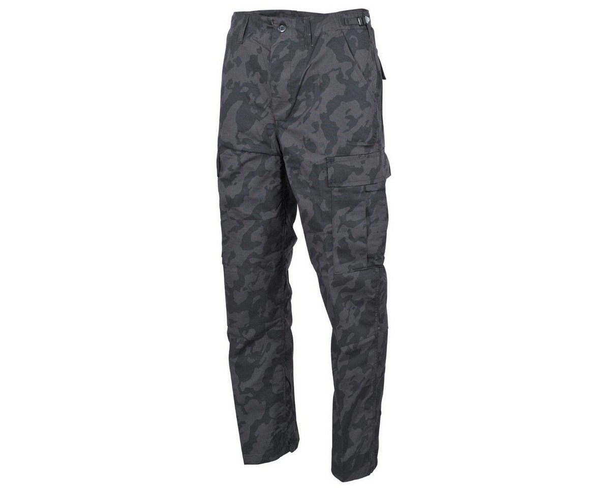 MFH Outdoorhose US Kampfhose, BDU, Rip Stop, night-camo Bild 4
