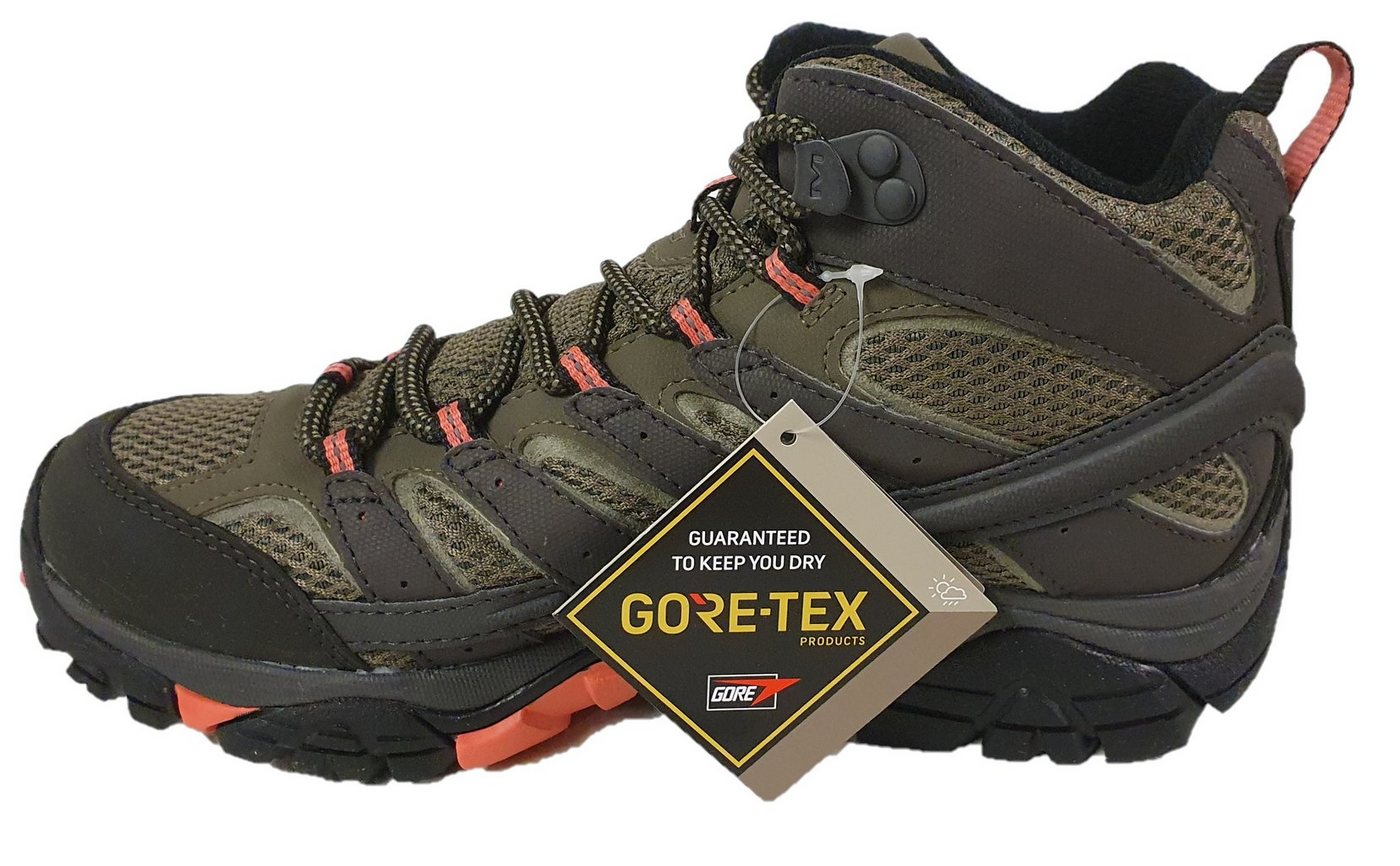 Merrell Moab 2 Mid Damen Outdoor Goretex Wanderschuh Wanderstiefel Bild 4