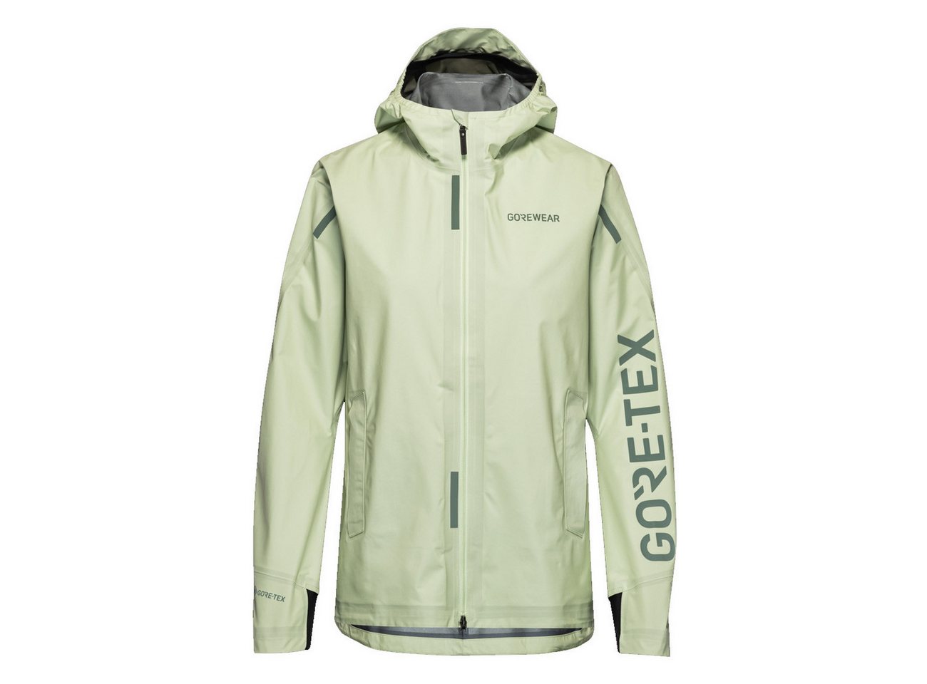 GORE® Wear Laufjacke Gore Wear Concurve GTX Logo Jacket Damen Spring Green Slate Bild 3