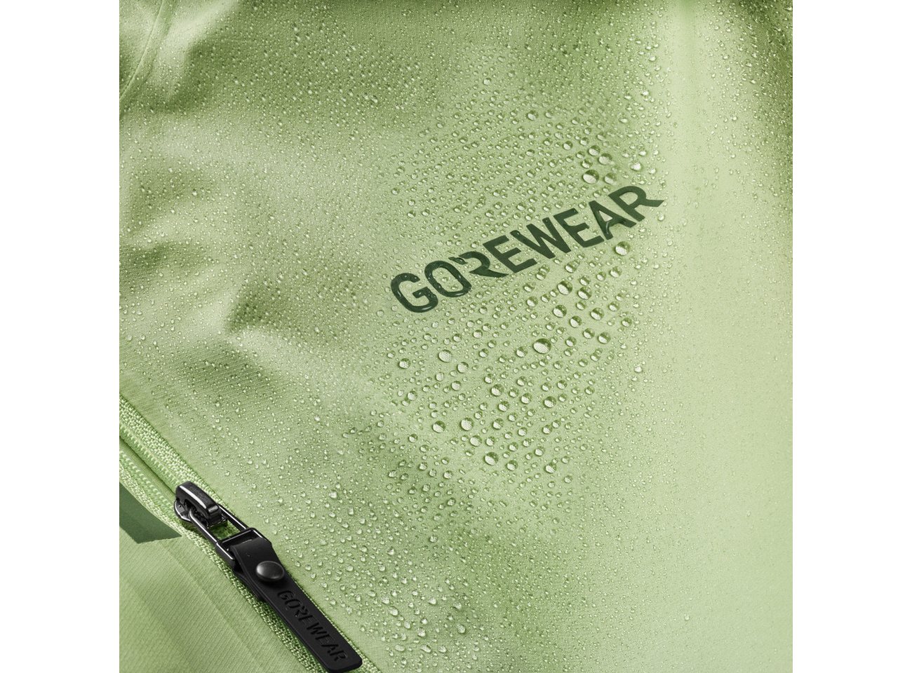 GORE® Wear Laufjacke Gore Wear Concurve GTX Logo Jacket Damen Spring Green Slate Bild 4