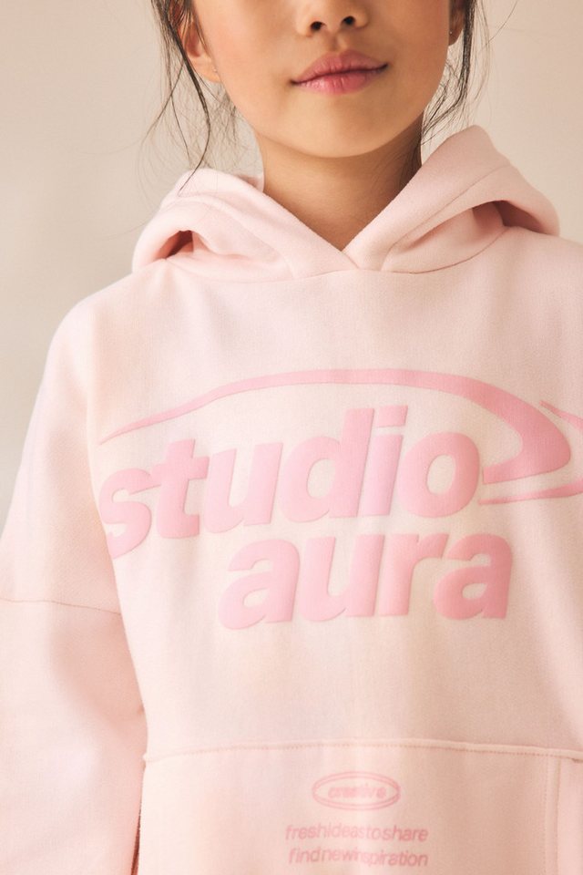 Next Sweatanzug Hoodie und Jogginghose mit weitem Bein im Set (2-tlg) Bild 4