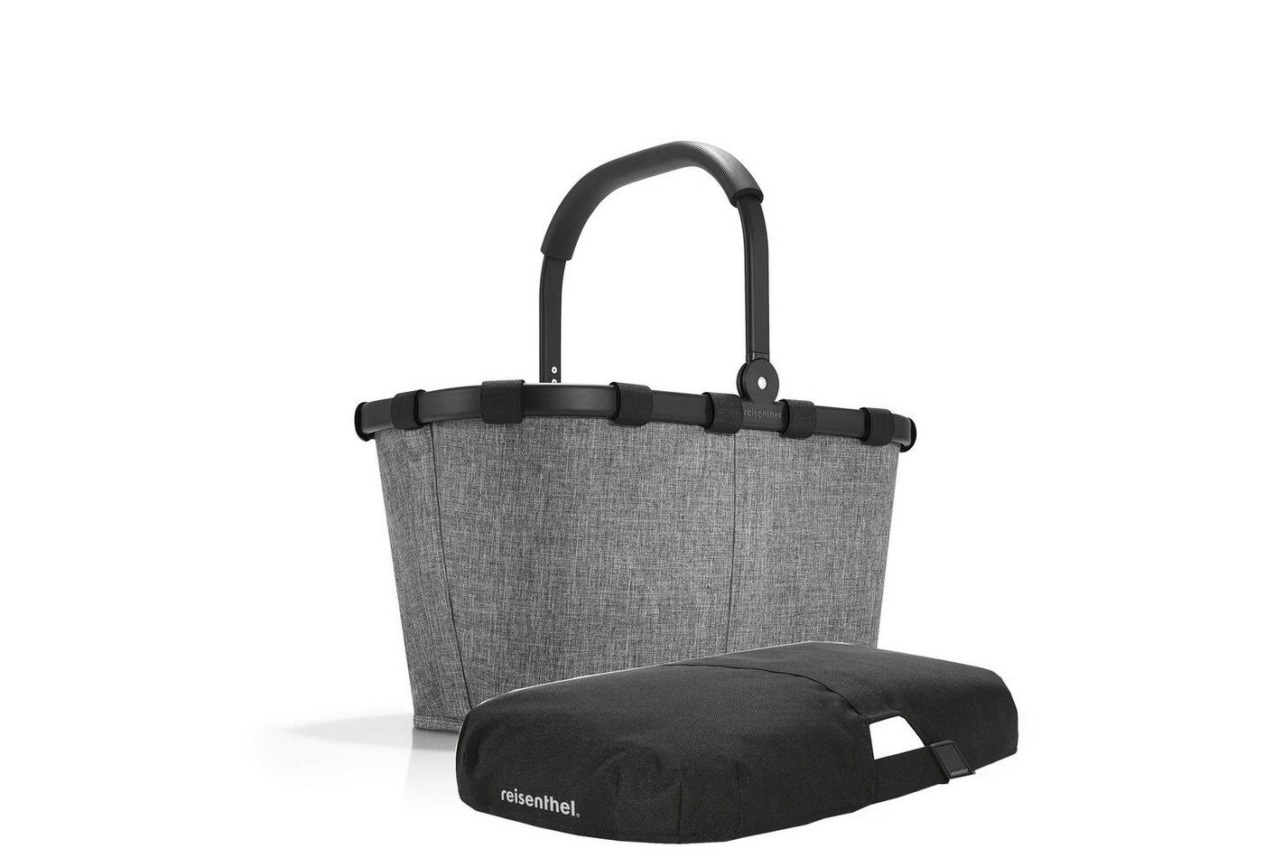 REISENTHEL® Einkaufskorb carrybag mit cover, Einkaufskorb Picknickkorb inklusive Abdeckung