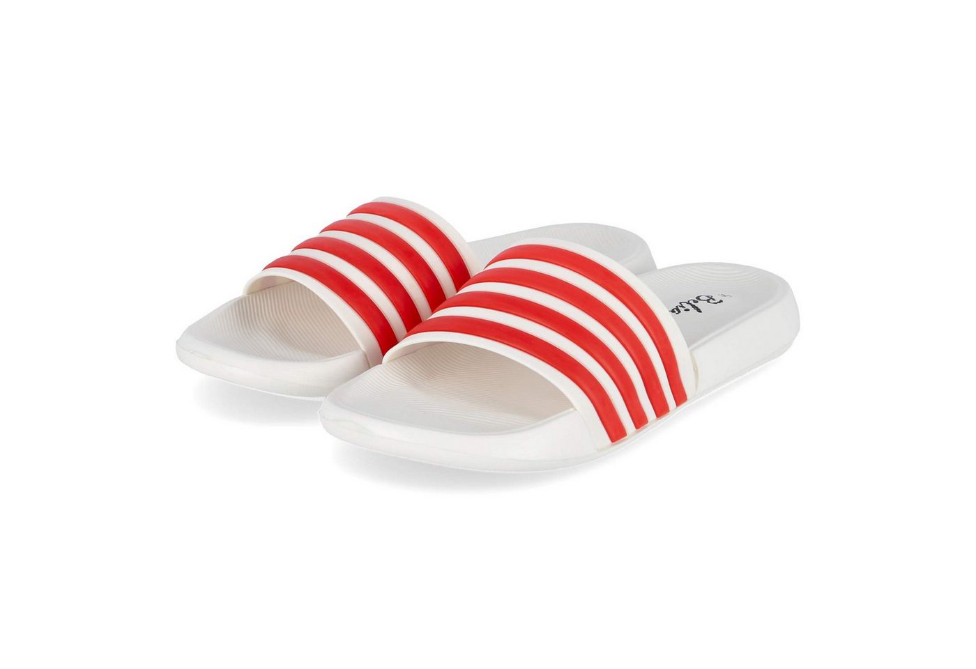 Beliano Beliano Badelatschen 3FP0180701 1161 AA Herren Gummi white Badepantolette
