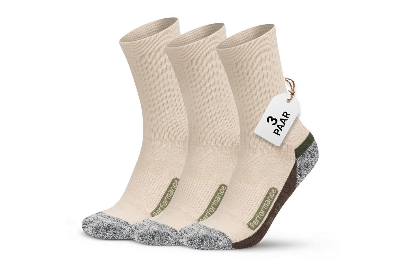 Fiera Besa Wandersocken Fiera Besa Wandersocken für Damen & Herren – Trekking Socken aus Baumw