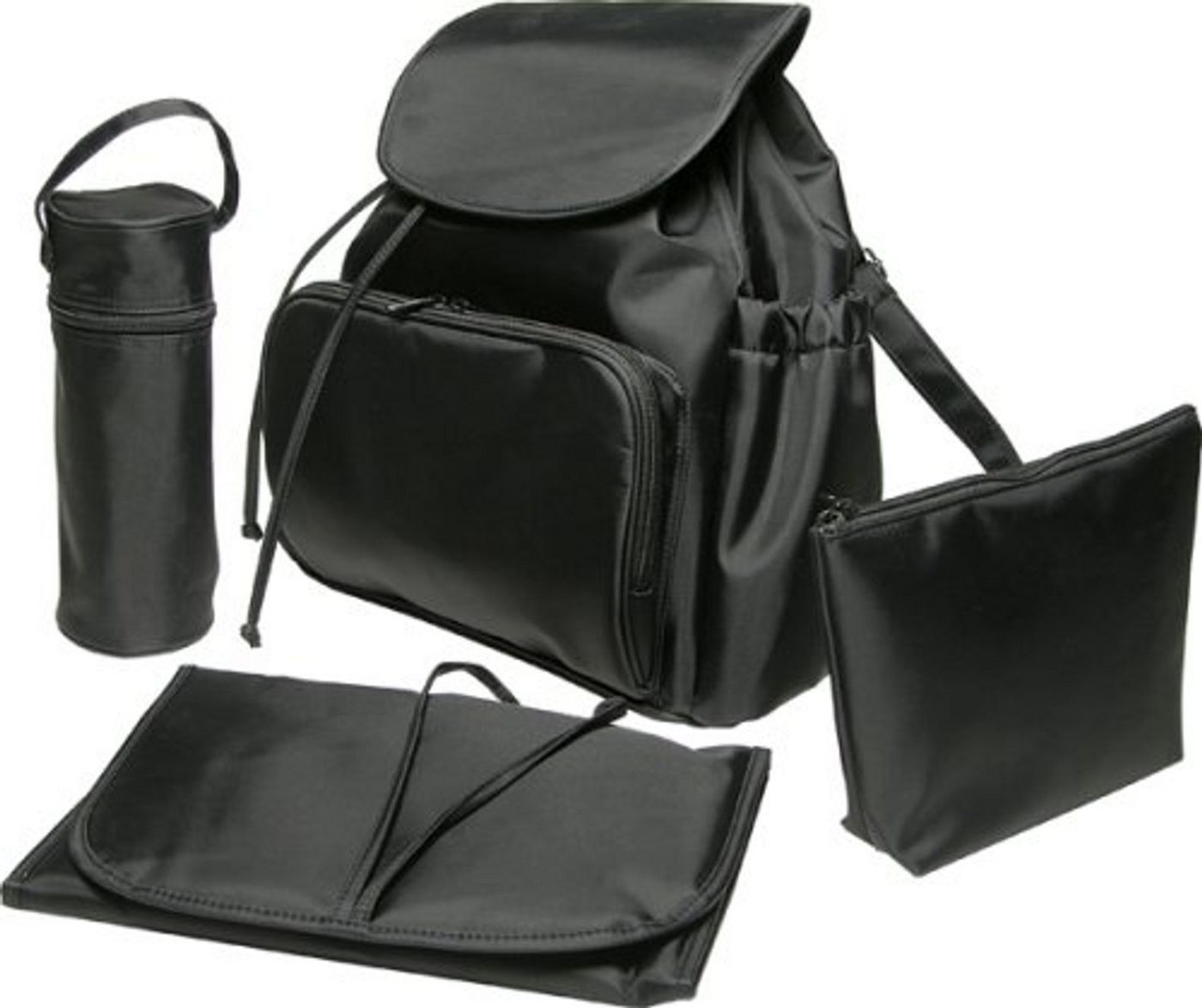 Olympia Wickeltasche schwarz (4-tlg) Bild 2
