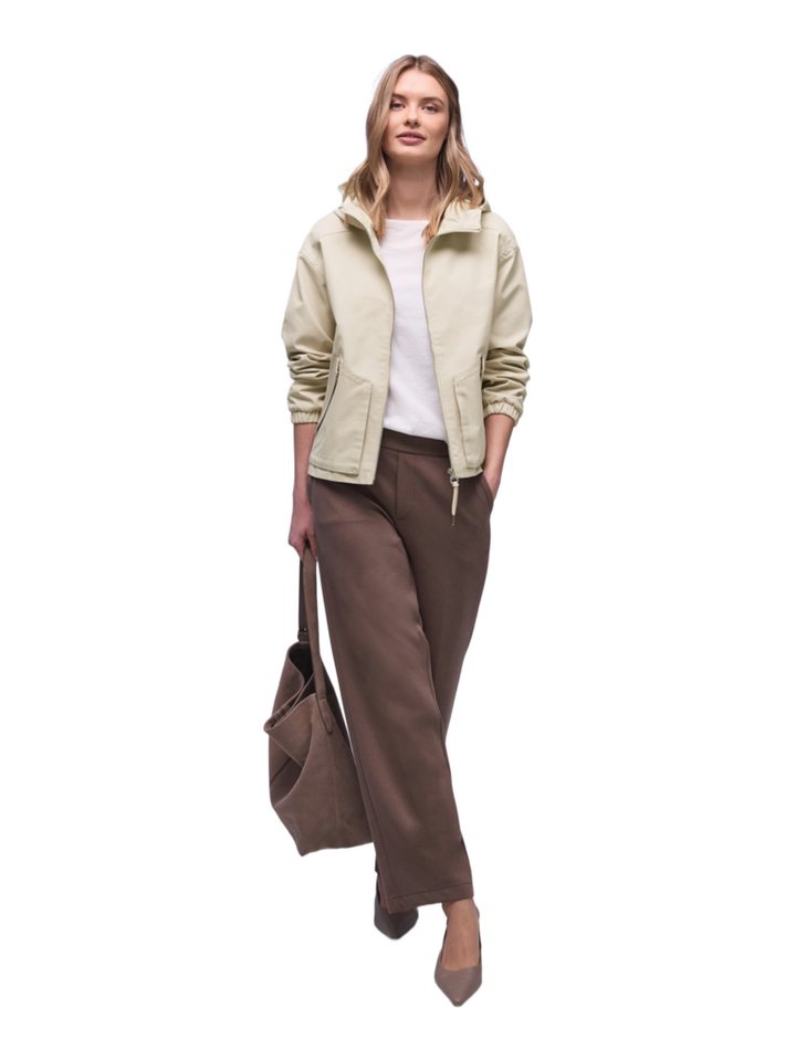 STREET ONE Outdoorjacke natur,Outdoor,Baumwolle,Unifarben,Lang,Regular Fit Bild 3
