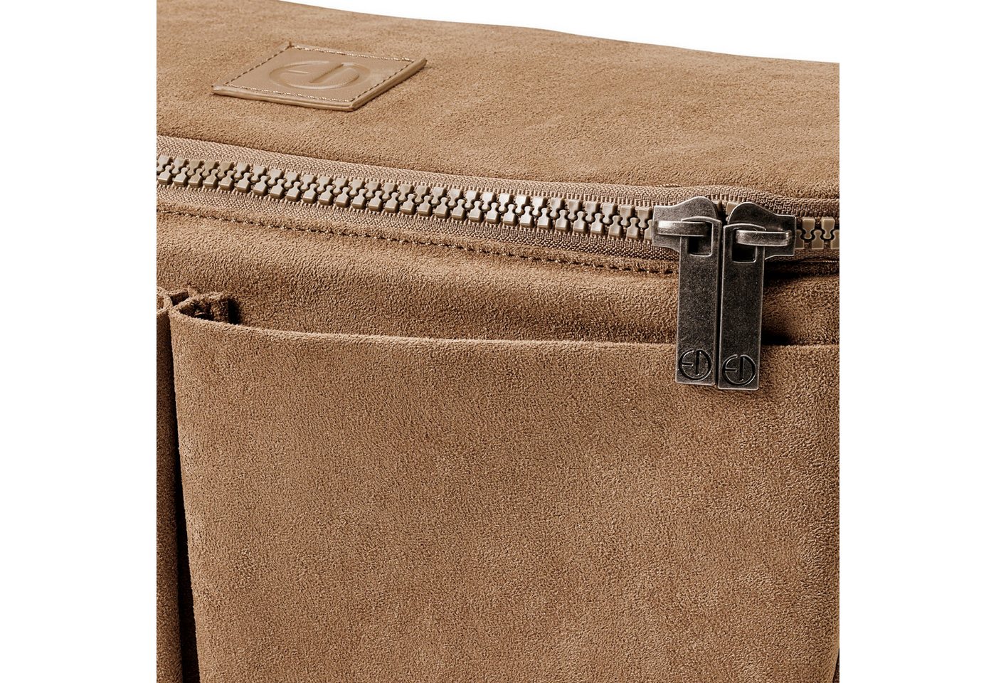 Elodie Wickeltasche Elodie - Organizer - Half Moon - Caramel Brown, Praktische Aufteilung Bild 3