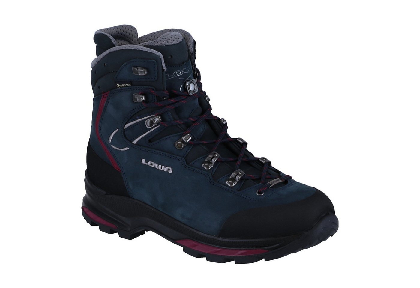 Lowa Mauria Evo GTX (Nubukleder) navyblau/beere Damen Wanderschuh Bild 4