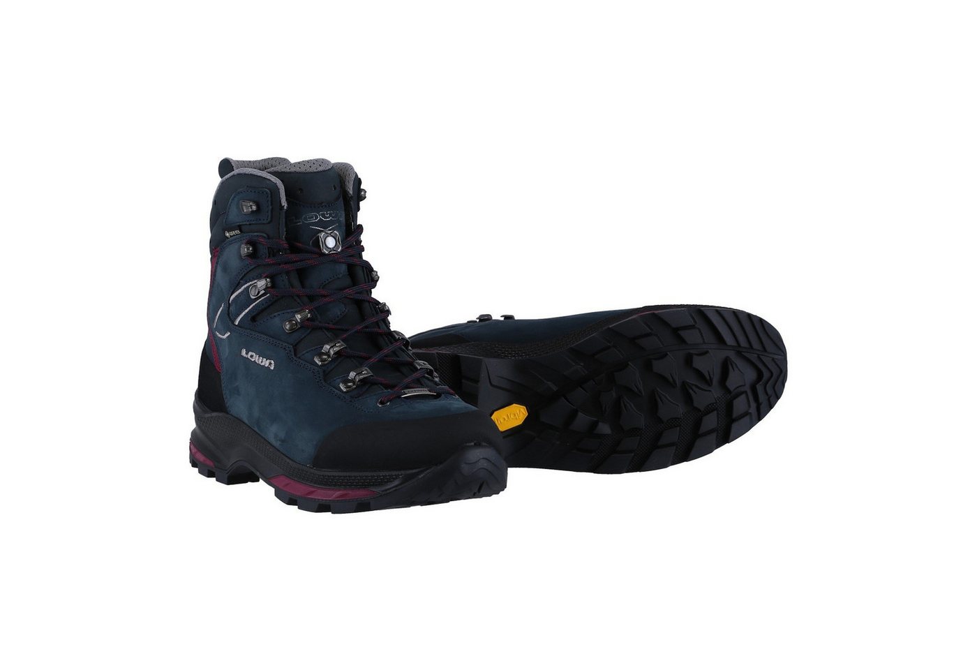 Lowa Mauria Evo GTX (Nubukleder) navyblau/beere Damen Wanderschuh Bild 5
