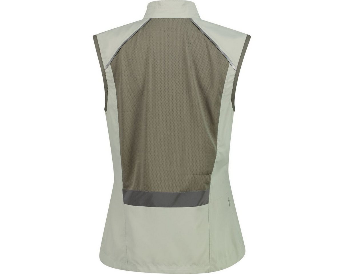 CMP Funktionsweste Woman Vest Leichte, winddichte Laufweste mit reflektierenden Details und
