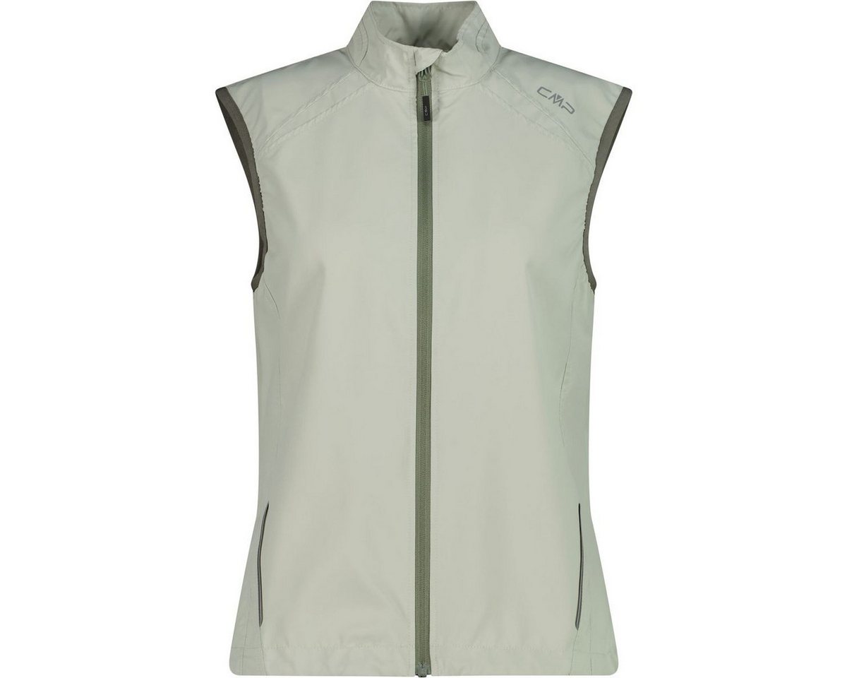 CMP Funktionsweste Woman Vest Leichte, winddichte Laufweste mit reflektierenden Details und Bild 2