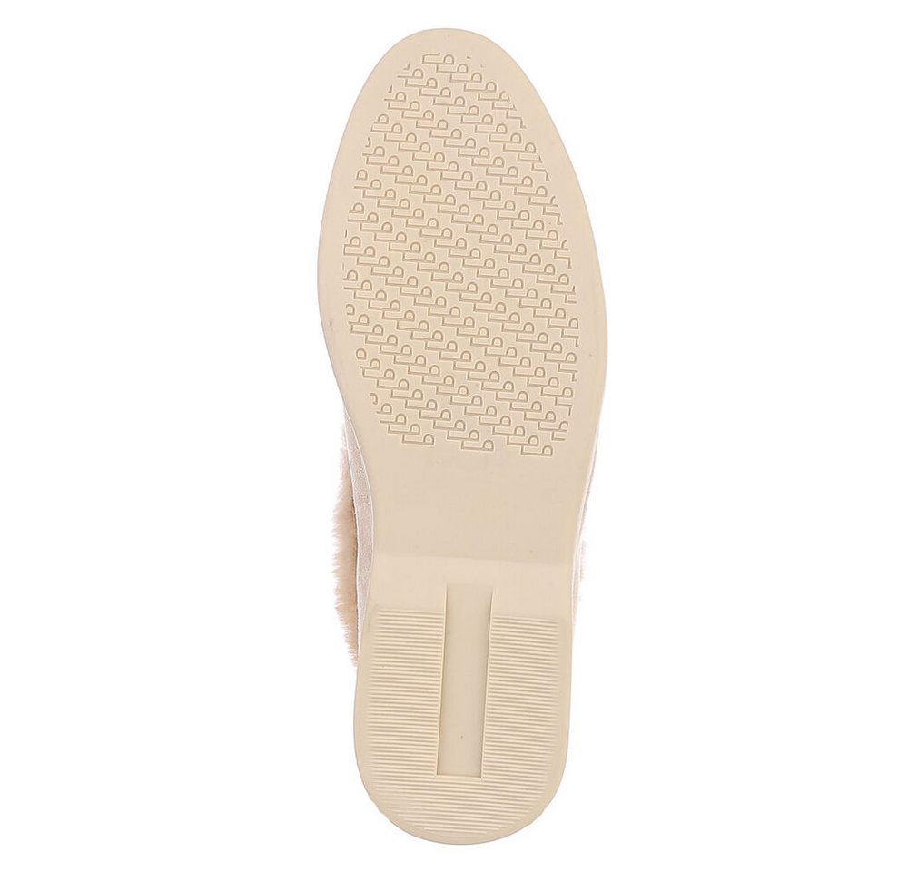 Ital-Design Gemütlicher Damenschuh mit weicher Innenauskleidung Snowboots (90793379) Blockabsatz Mokassins in Beige Bild 3