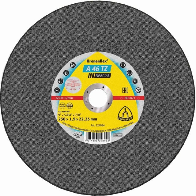 Trennscheibe A 46 TZ, 150 x 1,6 x 22,23mm gerade, 25 Stück
