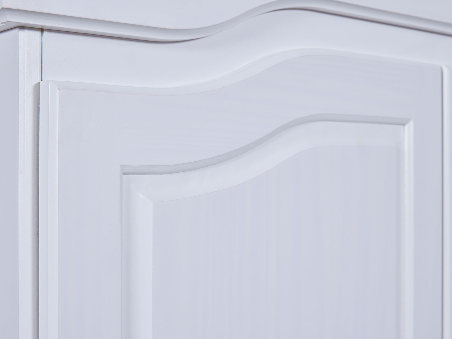 INTER LINK Kleiderschrank im Landhausstil (3-türig, weiß)
