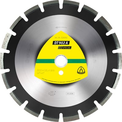 Diamanttrennscheibe DT 902 A, 300 x 2,8 x 25,4mm 18 Segmente 40 x 2,8 x 12mm
