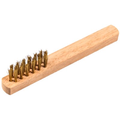 Zündkerzenbürste BHZ 600 3-reihig, 45 x 17 x 145mm, 0,17 Messing, 1 Stück
